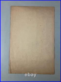 Gravure lithographie 1913 Affiche Bal Des Quat'z'arts Beaux Art Paris Rabelais