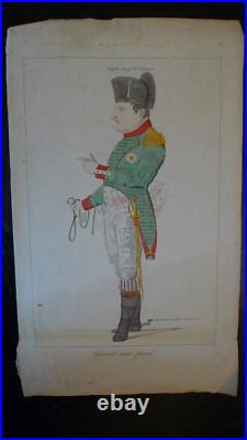 Gravure napoléon, Le général sans pareil, c. 1815