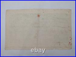 Gravure originale Rigaud Vue du Château de Saint-Cloud Circa 1730