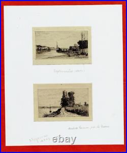 Gy6-deux Gravures Orig-3 Rue Duffour-dubergier-bordeaux-gironde-teyssonnières