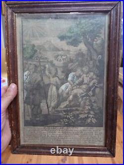 Henri Bonnart, Rare Série De 6 Gravures Anciennes 17eme, Tableaux Cadres Anciens