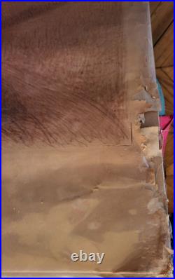 Henri MARTIN (1860-1943) Muse à la lyre. 1905 Affiche lithographique