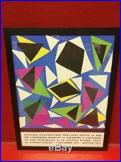 Henri Matisse Affiche originale de l'exposition pour le centenaire Mourlot 1952
