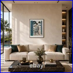 Henri Matisse Femme assise sur un balcon Lithographie sur Arches 300gsm 42x59 cm