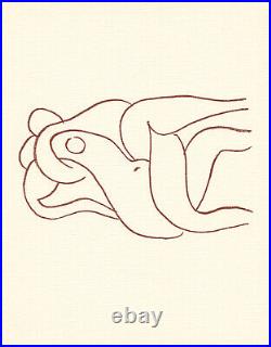 Henri Matisse Lithographie De Florilege Des Amours De Ronsard 99305