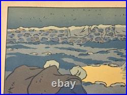 Henri Rivière lithographie bretonne bretagne marine Rivière Perros Guirec 1898