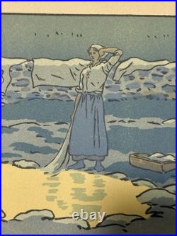 Henri Rivière lithographie bretonne bretagne marine Rivière Perros Guirec 1898