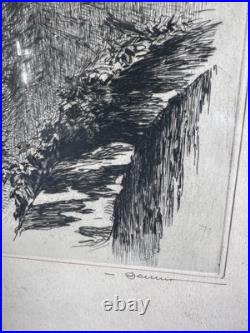 Henry CHEFFER Gravure à l'eau-forte SIGNEE et numérotée Henry CHEFFER Gravure à l'eau-forte SIGNEE et numérotée