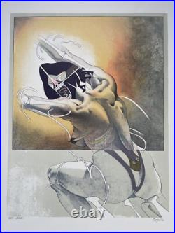 Heriberto Cogollo Columbien 1945 Surrealistische Composition Lithographie Nu Heriberto Cogollo Columbien 1945 Surrealistische Composition Lithographie Nu