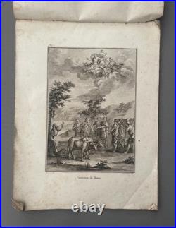 Histoire romaine, recueil de 17 gravures, gravure anciennes, XVIIIe