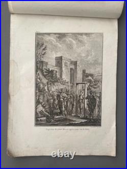 Histoire romaine, recueil de 17 gravures, gravure anciennes, XVIIIe