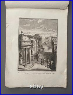 Histoire romaine, recueil de 17 gravures, gravure anciennes, XVIIIe