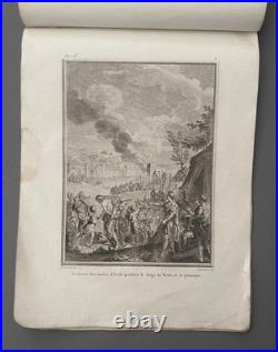 Histoire romaine, recueil de 17 gravures, gravure anciennes, XVIIIe