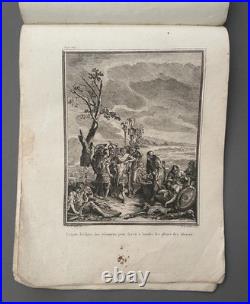 Histoire romaine, recueil de 17 gravures, gravure anciennes, XVIIIe