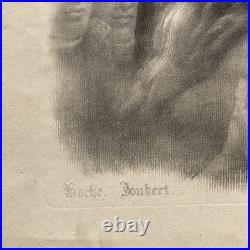 Hoche Joubert Lithographie De Aubry Lecomte D'après Girodet Trioson Hoche Joubert Lithographie De Aubry Lecomte D'après Girodet Trioson