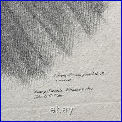 Hoche Joubert Lithographie De Aubry Lecomte D'après Girodet Trioson Hoche Joubert Lithographie De Aubry Lecomte D'après Girodet Trioson