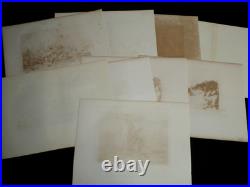 Horace Vernet Ensemble de 9 lithographies originales Guerre 1810/30