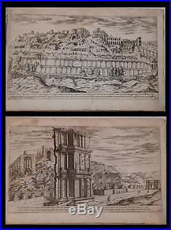 I VESTIGI DELL'ANTICHITA DI ROMA DUPERAC 1575 (39 Gravuresde Rome) ITALIE