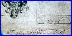 Ioannis Orlandi (-1640) Monumentum Q. Veranni dans In Via Appia gravure 1600