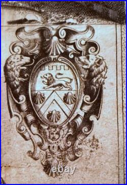 Ioannis Orlandi (-1640) Monumentum Q. Veranni dans In Via Appia gravure 1600