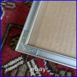 JOAN MIRO Lithographie Tracé Sur L'eau Encadrée Provenance Lucien CLERGUE