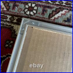 JOAN MIRO Lithographie Tracé Sur L'eau Encadrée Provenance Lucien CLERGUE