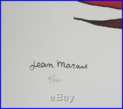 Jean MARAIS Zodiaque, le Taureau Lithographie Signée