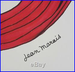 Jean MARAIS Zodiaque, le Taureau Lithographie Signée