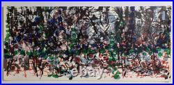 Jean-Paul Riopelle, Lithographie originale grand format XXe, DLM, Maeght, 1970