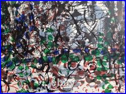 Jean-Paul Riopelle, Lithographie originale grand format XXe, DLM, Maeght, 1970