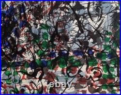 Jean-Paul Riopelle, Lithographie originale grand format XXe, DLM, Maeght, 1970