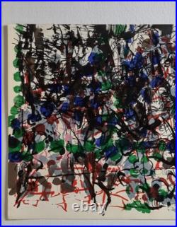 Jean-Paul Riopelle, Lithographie originale grand format XXe, DLM, Maeght, 1970