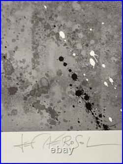 Jef Aérosol lithographie signée. Vendue encadrée