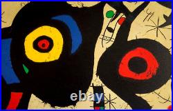 Joan Mirò Lithographie Maeght- (Pablo Picasso Marcel Duchamp Frida Kahlo)