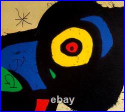 Joan Mirò Lithographie Maeght- (Pablo Picasso Marcel Duchamp Frida Kahlo)