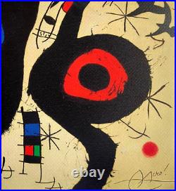 Joan Mirò Lithographie Maeght- (Pablo Picasso Marcel Duchamp Frida Kahlo)