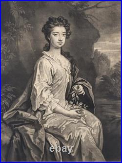 John SMITH (c. 1652-1742) Lady Essex Mostÿn Gravure à la manière noire