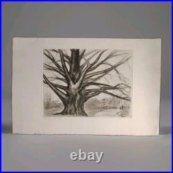 Jolie Gravure Attribué À Pierre Frachon Forcade (1902-1996) Non Signé