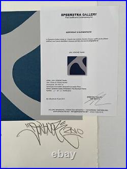 Jonone, Signé Main, Litho 25/30, 37x56cm, Street Art Graffiti