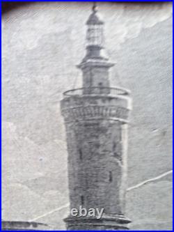 Joseph VERNET (1714-1789) Après l' Orage Gravure Balechou Vers 1750 Cadre 18e