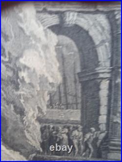 Joseph VERNET (1714-1789) Après l' Orage Gravure Balechou Vers 1750 Cadre 18e