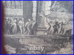 Joseph VERNET (1714-1789) Après l' Orage Gravure Balechou Vers 1750 Cadre 18e