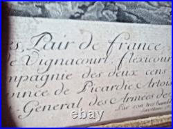 Joseph VERNET (1714-1789) Après l' Orage Gravure Balechou Vers 1750 Cadre 18e