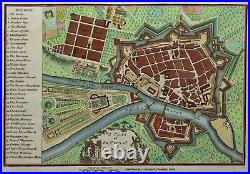 Kassel A Plan De The Ville De Cassel John Stockdale Original De 1800