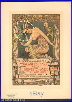 LES MAITRES DE L'AFFICHE Mataloni Affiche Italienne Lithographie 1897