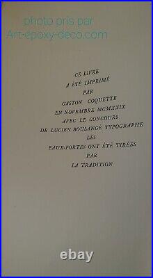 LE TESTAMENT DE FRANCOIS VILLON. Illustre De Vingt Eaux-Fortes Originales Par No