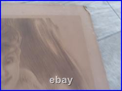LITHOGRAPHIE DEDICACEE Gabrielle Réjane par Michel Simonidy 1916