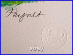 LIithographie ORIGINALE Raymond PEYNET L'Arbre d'amour signée Numérotée