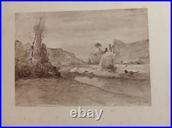 LOT DE 14 PLANCHES ORIGINALES. EAUX-FORTES/AQUATINTE. FRANCOIS-AUGUSTE RAVIER. XIXe