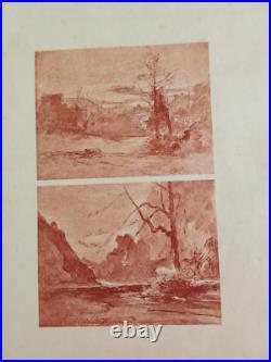 LOT DE 14 PLANCHES ORIGINALES. EAUX-FORTES/AQUATINTE. FRANCOIS-AUGUSTE RAVIER. XIXe